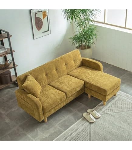 Amazon｜3人掛けソファ ファブリック 幅183×奥行90×高さ90×座面高42cm