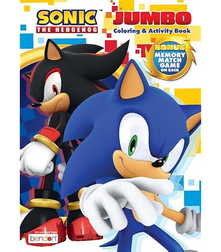 Amazon.co.jp: Bendon (ベンドン) ソニック・ザ・ヘッジホッグ 塗り絵