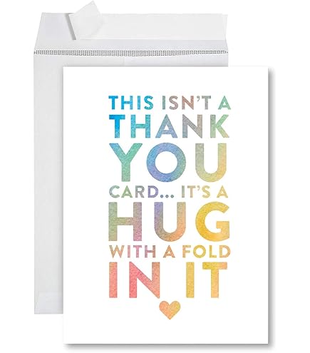 Large Thank You Cards Funny Jumbo Size Cards 22.05 X Iceland - View #6