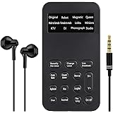 COFELIFE ボイスチェンジャー 変声器 マイク 付きイヤホン付属 PS4 iPhone 通話 対応 女声 第三世代変声イヤホンヘッドフォン 多機能 電話/ PS4 / Xbox/スイッチ/IPad/コンピューター/アンカーライブブロードキャスト