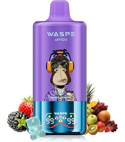 Amazon | 【多種類のフレーバー自由切替】WASPE使い捨て電子タバコ