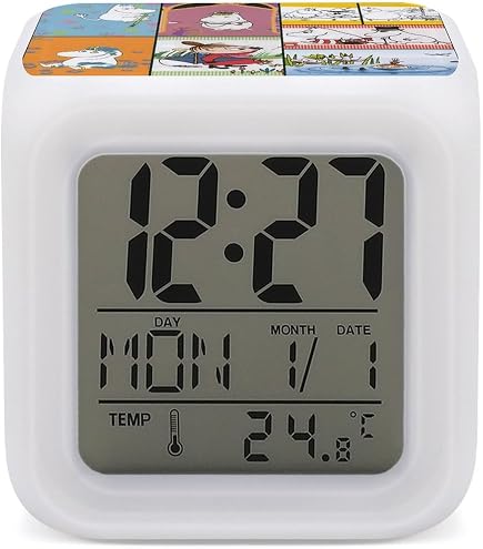 Amazon.co.jp: ムーミン スナフキン 目覚まし時計 アナログ 大音量