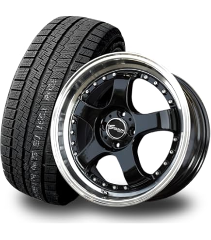 Amazon | 205/50R17 スタッドレスタイヤ ホイール 4本セット 日産 