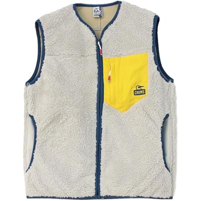 新品CHUMS チャムスBooby Stitch フリースベストM Booby Stitch Fleece Vest|CHUMS(チャムス)|アウトドアファッション