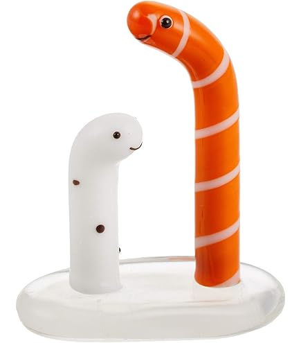 Amazon.co.jp: かわいらしい ガラス細工 イカ PUR 120237