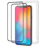 NIMASO アンチグレア iPhone Xs X iPhone11Pro 用 ガラスフィルム 強化 ガラス 保護 フィルム ガイド枠付き 全面保護 サラサラ 反射低減 2枚セット NSP19L48