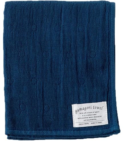 Amazon｜fuwara 6重織ガーゼフェイスタオル 約30×75cm (きのこ