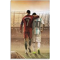 リオネル・メッシ & クリスティアーノ・ロナウド アートパネル(50*70cm） 61A7lDE5l-L._AC_UL210_SR210,
