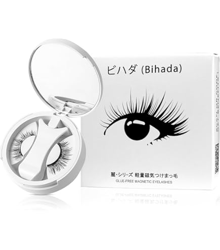 Amazon | 【新シリーズ】マグネット式つけまつ毛 ナチュラルブラック