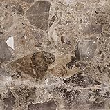 イタリアの天然大理石　イタリアンブラウン　本磨き　30cmＸ30cmＸ1cm　2.7㎏