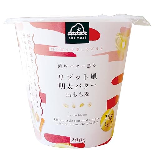 幸南食糧 濃厚バター薫るリゾット風明太バターinもち麦