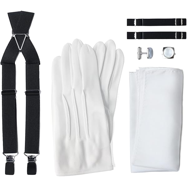 【Kageyama Sei】サスペンダー・カフスボタン スクエアカフスボタン/シルバー（C001A-SV_R）｜レディース