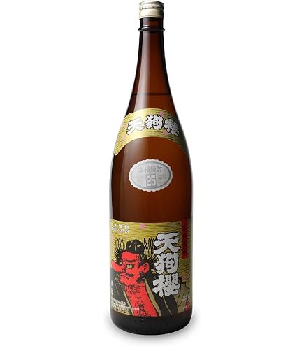 Amazon.co.jp: 天狗櫻 1800ml 25度 [白石酒造 鹿児島県 芋焼酎] : 食品