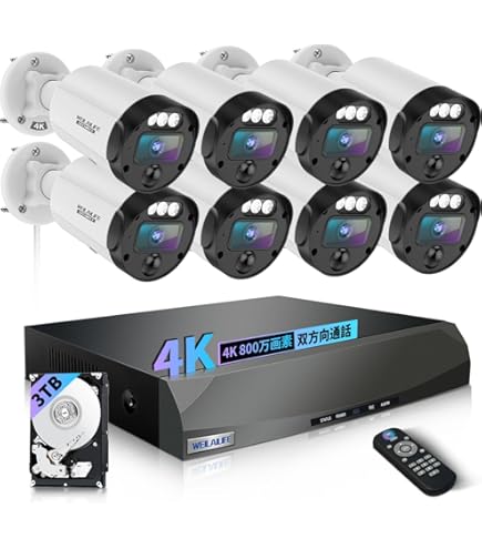 Amazon.co.jp: 【4K800万画素・双方向通話・自動追跡・PTZ制御 Amazon.co.jp: 【4K800万画素・双方向通話・自動追跡・PTZ制御