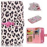 UNEXTATI LG K10 ケース 高品質 PUレザー 手帳型ケース 保護カバー カード収納 液晶保護 防塵 LG K10 用 Case Cover (P11 ピンク)