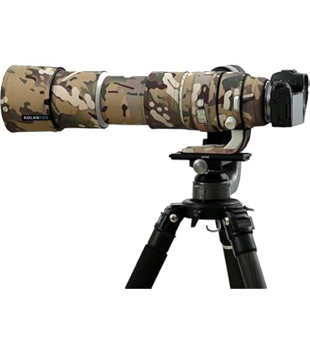 Amazon | ROLANPRO 防水レンズ迷彩コート Canon RF 200-800mm F6.3-9用