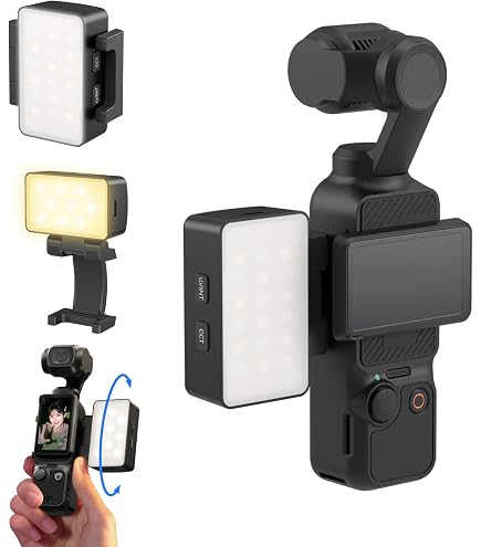 Amazon.co.jp: SmallRig バイカラー LED ビデオライト DJI Osmo Pocket