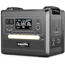 Amazon.co.jp: Solarplay ポータブル電源 2400W 大容量 2160Wh