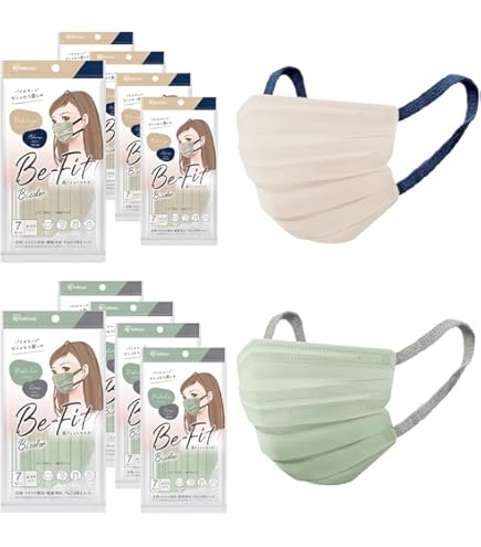 Amazon.co.jp: [アイリスオーヤマ] マスク 不織布 美フィットマスク 70