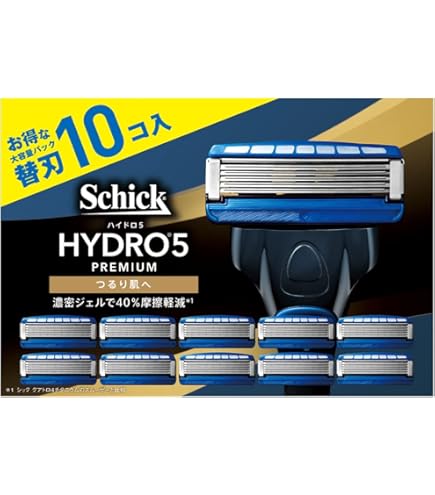 Amazon.co.jp: ハイドロ Schick(シック) ハイドロ5 プレミアム つるり