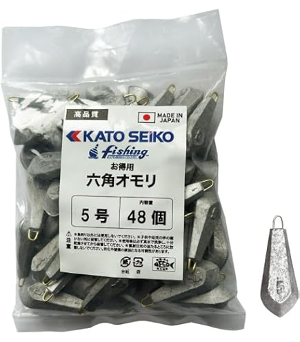 Amazon | 【KATO SEIKO】 ホゴおもり 15号～60号 お徳用 タコ釣り 根