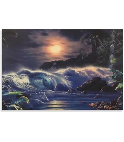 Amazon.co.jp: ポスター クリスチャン ラッセン アンバードーン