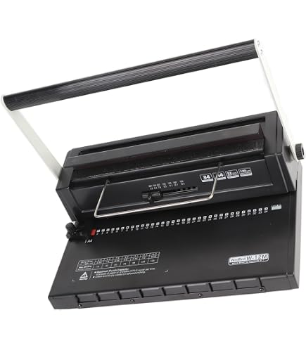 Amazon | リレカルト ダブルループ製本機 ワイヤーバインダー3 【1/3