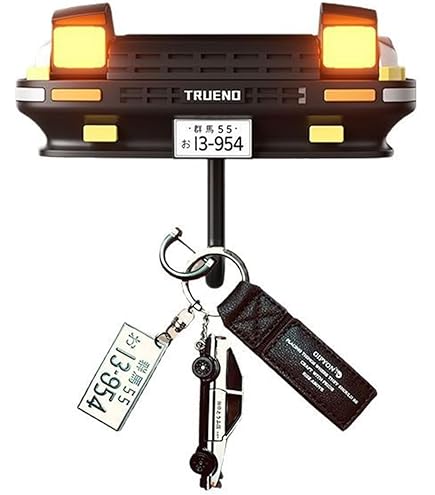 Amazon.co.jp: イニシャルD AE 86 壁に取り付ける鍵掛け台 Miata
