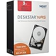 HGST(エイチ・ジー・エス・ティー) Deskstar NAS 3TB パッケージ版 3.5インチ 7200rpm 64MBキャッシュ SATA 6Gb/s 【3年保証】 0S03663