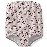 【Disney】ディズニー　マタニティショーツ　ミッキーマウス　ミッキーマウス（オレンジ系花柄）　マタニティＭ～Ｌ