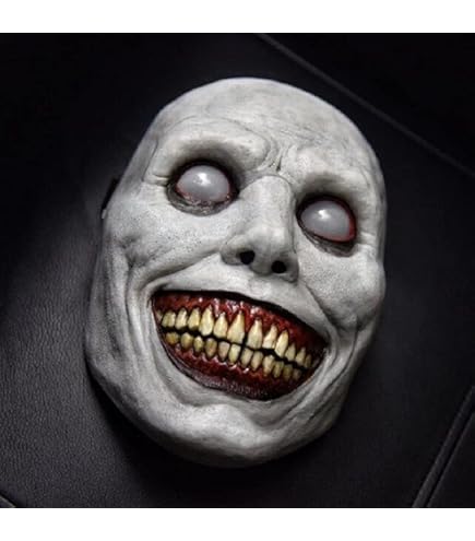 クリーチャーゾンビマスク（ハロウィン、ホラー） Amazon.co.jp: Gmudenrayca ハロウィン 不気味なホラー 幽霊 悪魔