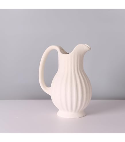 Amazon.co.jp: セラミック彫刻 女性 頭 顔 花瓶 装飾 ユニーク