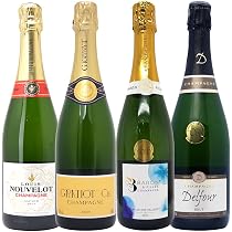 Amazon.co.jp: シャンパンセット 辛口シャンパン5本セット750ml 当たり