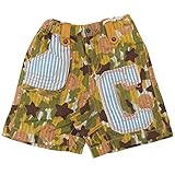 【H28年春物】 CHILD CHAMP(チャイルド チャンプ) ストライプ布帛迷彩ライミングパンツ 130cm/BE NO.C-86161353