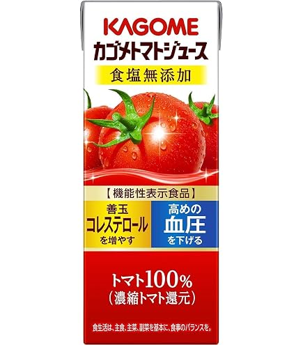 【お値下げしました！！】日本のトマト（濃縮還元トマトジュース） 30本 Amazon.co.jp: カゴメ トマトジュース 食塩無添加(濃縮トマト還元
