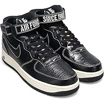 エアーフォース1MID　黒白セット ハイカットスニーカーセット ナイキ NIKE エア フォース 1 ミッド '07 LX NBHD AIR FORCE 1