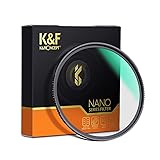 K&F Concept NANO-X ブラックディフュージョン 1/2 フィルター 67mm MRCナノコーティング 薄枠設計 KF-67BD1/2