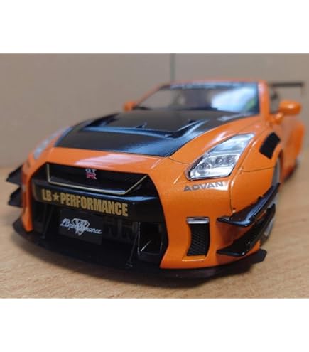 日産 スカイライン GT-R BNR34 リバティーウォーク 1/18 赤黒 日産 スカイライン GT-R BNR34 リバティーウォーク 1/18 レッド