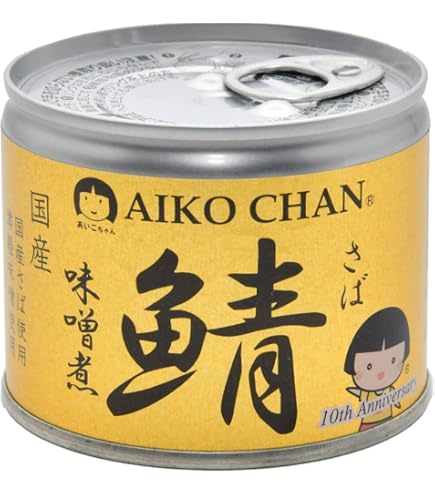 Amazon | 伊藤食品 AIKO CHAN 鯖 味噌煮 6号缶 190g×24個入 | 美味しい