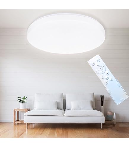 Amazon.co.jp : 【目に優しい 2個セット】LEDシーリングライト 8