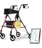 Amazon | 歩行器 高齢者用 超軽量 【JIS認証】 室内 屋外 手押し車