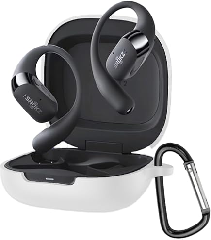 OPENFIT2 SHOKZ イヤホンケース　充電器 Amazon | SHOKZ OpenFit 2 用 ケース YAJOJO ワイヤレス イヤーホン