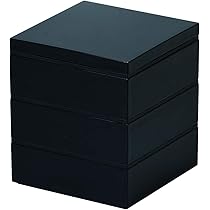 黒箱4個青箱2個 全6個セット日本製 Amazon｜パール金属 普段使いできる重箱3段 ブラック ゴムベルト付 D