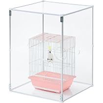 Amazon | とりまる Mサイズ 鳥かご アクリルケース 防寒カバー ケージ