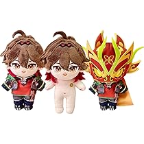 原神　ガイア　着せ替えぬいぐるみ　洋服付き② 原神 ガイア☆コスチューム付き 耳付き 10cm ぬいぐるみ☆着せ