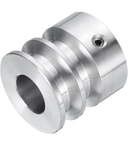 アルミ製プーリー 3個セット Amazon | 鍋屋バイテック 標準Vプーリー Aベルト 3本掛け 外径3インチ