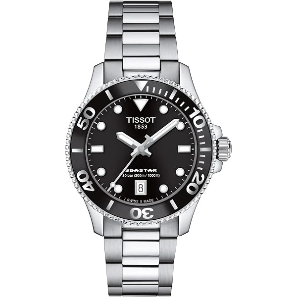 Amazon | TISSOT(ティソ) 正規輸入品 シースター 1000 腕時計 36mm