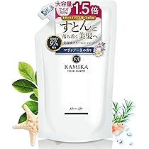 KAMIKA クリームシャンプー 600g 2個セット マリンノートの香り Amazon | KAMIKA カミカ クリームシャンプー 詰め替え パック