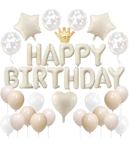 Amazon | レターバルーン HAPPY B・DAY (ハッピーバースデー) シルバー