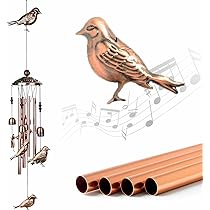 Amazon.co.jp: Koonafy 風鈴 ウィンドチャイム 吉祥鳥 欧風 動物